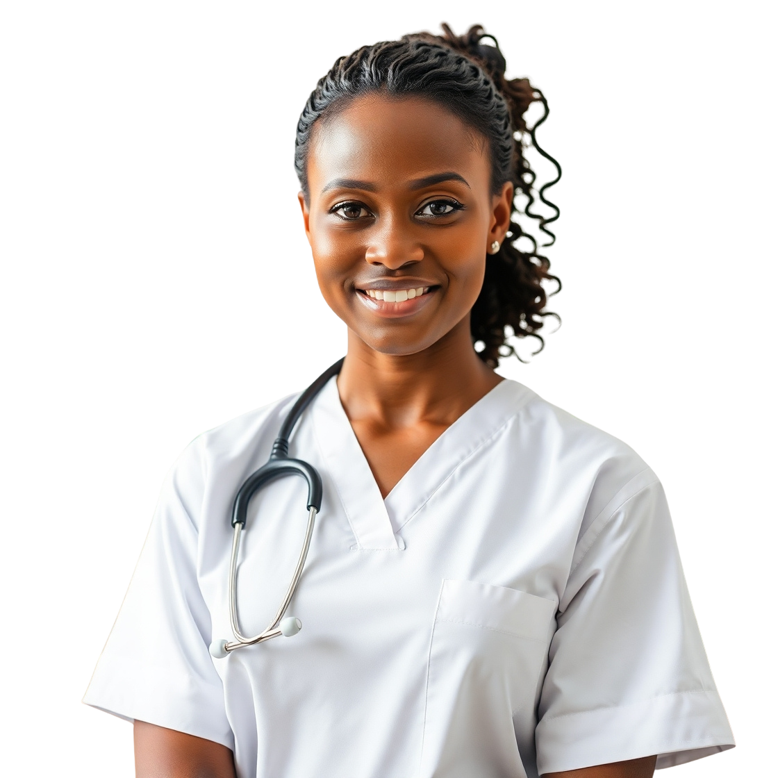 Clinicians using mobile app